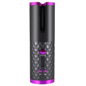 Haar Krultang Draadloze Usb Krultang Automatische Roterende Oplaadbare Airwrap Hairstyler Led Air Wrap Styler Curlers Voor Haar