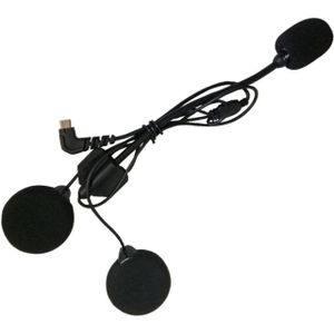 Headset Microfoon Mic Voor Freedconn R1 Of R1plus Helm Bluetooth Intercom Voor Open Gezicht/Half Helm/Flip Up helm