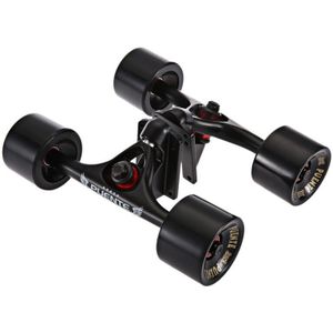 Puente 2 Stks/set Skateboard Truck Met 70X51Mm Skate Wiel Riser Pad Lager Hardware Accessoire Installeren Tool Voor skateboard