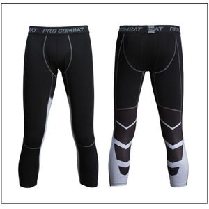 3/4 Mannen Compressie Sportwear Running Tights Sport Leggings Fitness Mannen Gym Kleding Basketbal Training broek