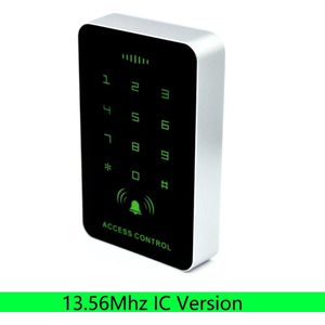 13.56Mhz Rfid Backlight Wiegand Input Touch Screen Proximity Card Toetsenbord Toegangscontrole Em Mf Kaartlezer Deur Gate Lock opener