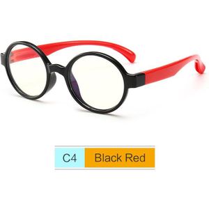 Uvlaik Optische Anti Blauw Licht Bril Kinderen TR90 Siliconen Brillen Flexibele Beschermende Kids Ronde Brillen Spektakel
