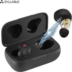 Lettergreep S115 Tws Oortelefoon 4 Speaker Geluid Sterke Bas Van QCC3020 Chip 10 Uur Headset Noise Cancelling S115 Volumeregeling