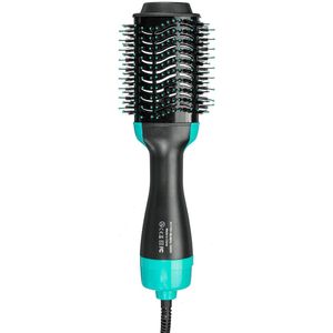 Professionele 3 In 1 Elektrische Haardroger Kam Infrarood Negatieve Ionen Hete Lucht Kam Steil Curling Haar Kam Haardroger Eu/Us/Au