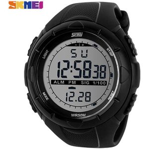 Skmei Outdoor Sport Elektronische Horloges Chrono Shock Resistant Horloges Heren Waterdichte Digitale Alarm Mannen Klok Mannelijke 1025
