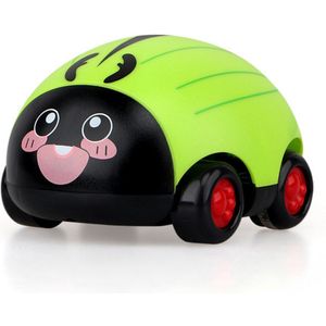 Cartoon Insect Auto Kinderen Speelgoed Inertie Auto Speelgoed Auto Kindje Puzzel Bug Auto Educatief Kids Xmas Speelgoed Lieveheersbeestje Bug auto