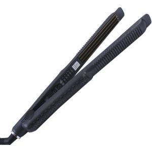 Elektronische Hair Krultangen Krultang Temperatuurregeling Titanium Gegolfd Crimper Golven Ijzeren Gereedschap Eu Plug