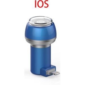Draagbare Usb Opladen Elektrische Scheerapparaat Voor Iphone Mannen Elektrische Mobiele Telefoon Oplaadbare Scheerapparaat Scheermes Voor Android