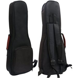 Hoge Een Serie Van Kleuren Verstelbare Schouderriem 10 Mm Spons Vullen Ukulele Case Bag & Uke Case (23/24 In, lichtblauw)