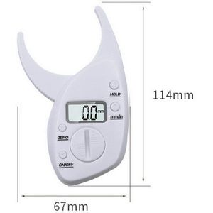 Body Fat Caliper Tester Weegschalen Fitness Monitoren Analyzer Digitale Huidplooi Afslanken Meetinstrumenten Elektronische Vet Meten