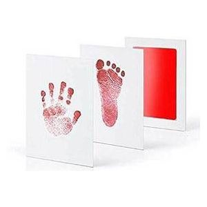 Baby Care Niet Giftig Handafdruk Footprint Opdruk Kit Souvenirs Casting Pasgeboren Inkt Pad Zuigeling Klei Hond Kat Poot voor Herinneringen