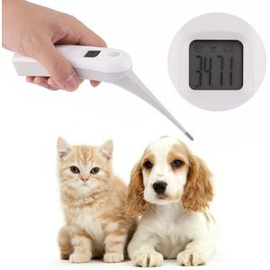 Veterinary Thermometer Pet LCD Digital Thermometer For Dog Pig Cattle Sheep Fast Read Body Temperature Indicator