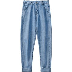 Lappster Mannen Koreaanse Mode Skinny Jeans Broek Zomer Streetwaer Hip Hop Skinny Denim Jeans Heren Straight Blauwe Broek