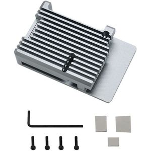 Aluminium Gevallen Beschermende Doos Cpu Geheugen Koeling Voor Raspberry Pi 4 Moederbord Beschermende Gevallen Heatsink Ondersteuning