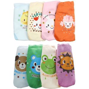 4 X Baby Peuter Meisjes Jongens Leuke 4 Lagen Waterproof Potty Training Pants Herbruikbare 2-3 Jaar