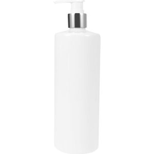 MEKOTRIN Druk op vloeibare zeepdispenser 400ML 3 kamers muurmontage badkamer douche haarwasvloeistof fles container (zwart