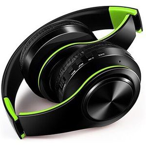 Mode Opvouwbare Over Ear Draadloze Koptelefoon Headset Stereo Oortelefoon met 3.5mm poort voor telefoon DJ mp3 Sport Koptelefoon