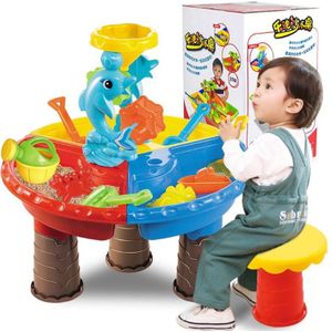 Kids Outdoor Zand en Water Tafel Play Set Speelgoed Strand Zandbak Zomer