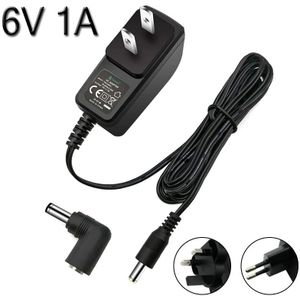 Gonine 6V 1A Ac Adapter Voor Omron Bloeddrukmeter 5 7 10 Serie BP742N BP785N Hem-ADPTW5 Vervanging Power supply Oplader