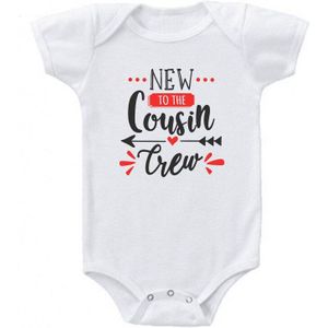 De Neef Crew Baby Bodysuit Katoen Korte Mouw Baby Boy Meisje Kleding Wit Body Baby Pasgeboren Onesie Outfits rompertjes