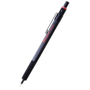 Rotring 500 0.5 Mm/0.7 Mm Mechanische Potlood Plastic Pen Houder Metalen Opruwen Grip Automatische Potlood 1 Stuk