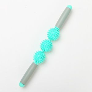 Spier Massage Roller Stok Body Relax Tool Spier Roller Sticks Met 3 Punt Spiky Ball