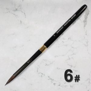 1Pc Eekhoorn Haar Kwast Draagbare Art Schilderij Borstels Artistieke Aquarel Borstel Voor Olie Tekening Art Supplies