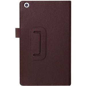 Tab3 8 Beschermende Tas Flip PU Leather Book case Voor Lenovo Tab 3 8 8.0 inch TB3-850F/TB3-850M tablet PC Litchi Stand Cover