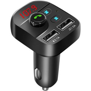 Auto MP3 Speler Draadloze Bluetooth Handsfree Car Kit Fm-zender MP3 Speler Dual Usb Charger High Speed USB2.0 DC12-24V
