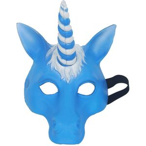 Maskerade 3D Pu Schuim Hoorn Masker Halloween Carnaval Party Masker Kostuum Partijen Accessoire Voor Volwassen Kinderen Cosplay Props