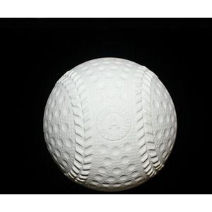 1 Stuk Beginner Rubber Soft Veiligheid Baseball Bal Voor Kind Jonge Mannen Vrouwen Training Veilig 3 Maat Naar Keuze