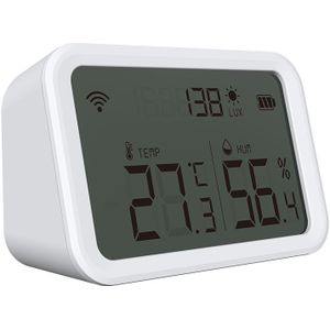 Tuya - SR-TH02B - Temperatuur Vochtigheid Meter - Digitaal - Smart Apparaat