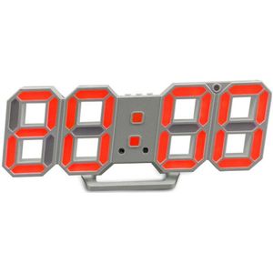 3D Led Digitale Klok Alarm Horloge Usb Lading Elektronische Digitale Klokken Muur Horloge Woondecoratie Kantoor Tafel Bureauklok