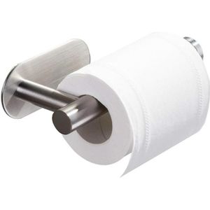 Toiletrolhouder zonder Boren 304 Rvs Tissue Roll Rack voor Huishoudelijke Badkamer Papier Houder Rekken Organizer