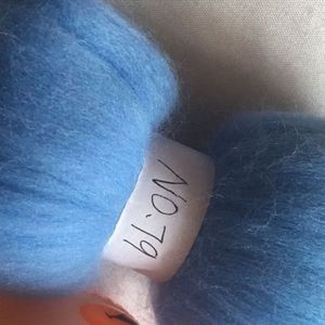 WFPFBEC 70 s Australië GEKAMD 100% WOL fiber merino diy wol voor neddles vilten wol zwervende 50g 100g 200g 300g 500g 1000g NR 79