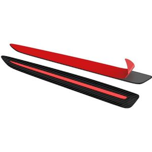 2 STUKS Auto Sticker Bumper Kras Bescherming Auto Voor/Achter Edge Corner Guard Kras Bescherming Decoratie Strip Cool Bumper