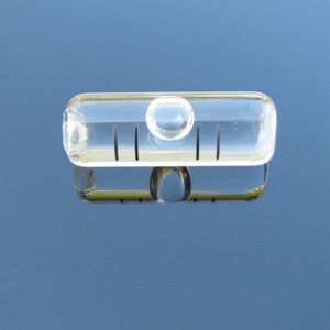 QASE 8*23 MM Buis Waterpas Bubble Mini Glazen Flacon 8'/2mm