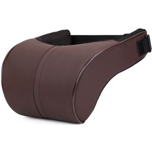 Autostoel Hoofdsteun Kussens Taille Terug Ondersteuning Kussens Set Memory Foam Zwart PU Lederen Neksteun Pad Auto Styling Accessoires