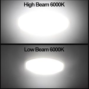 10000Lm H4 Led Moto H6 BA20D Led Motorfiets Koplampen Csp Lens Wit Geel Hi Lo Lamp Scooter Accessoires Fog lichten 12V