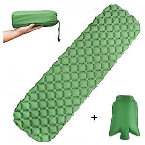 Ultralight Matras Lucht Mat Met Opblaasbare Zak Opblaasbare Slapen Pad Luchtbed Camping Slapen Pad Voor Wandelen Camping