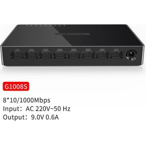 IP-COM 8 Port Gigabit Switch 10/100/1000Mbps RJ45 Lan Ethernet Snelle Desktop Netwerk Switching Hub Shunt