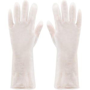 Lange Rubberen Handschoenen Keuken Schotel Wassen Schoonmaken Tool Bescherm Hand Handschoenen