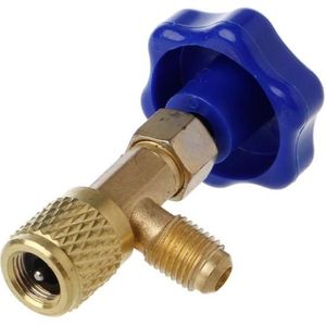 1/4 Sae Auto Ac Kan Tik Valve Flesopener Voor R22 R134a R410A Gas Koelmiddel