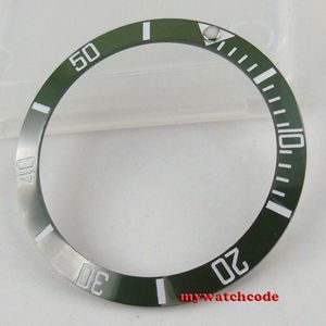 38 Mm Diep Groene Keramische Bezel Insert Voor 40 Mm Submariner Herenhorloge