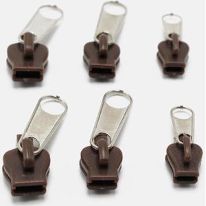 12 Stks/set Instant Zipper Universal Instant Fix Rits Reparatie Kit Vervanging Zip Slider Tanden Rescue Ritsen Voor Naaien