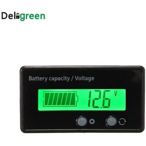 Batterij Capaciteit Indicator Spanning Tester Power Meter DC6-63V Voor Lithium Lood-zuur Accu