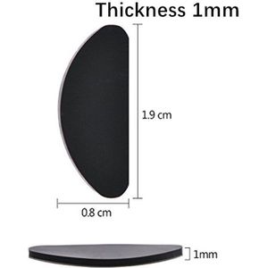 10 Pairs Brillen Neus Pads Bril Adhesive Silicone Anti-Slip Nosepads Verhogen Voor Lenzenvloeistof Bril Zonnebril Bril Slip