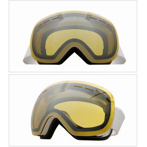 Skibril Dubbele Lagen UV400 Mannen Vrouwen Snowboard Bril Bescherming Anti-Fog Snowboard Goggles Eyewear Masker Sneeuw Bril