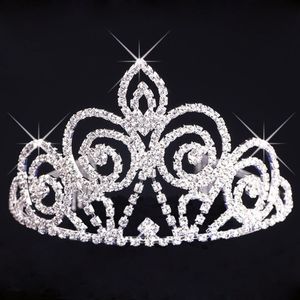Ainameisi 9 Stijl Luxe Kristal Bruids Tiara En Kronen Kam Pageant Hoofdbanden Grote Kroon Bruiloft Haar Sieraden Voor Vrouwen
