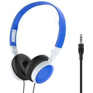 Headset Kabel Bass Game Headset Stereo Muziek Headset 3.5Mm Verstelbare Flexibele Headset Hoofdtelefoon De Bedrade Headset Lijn Type 32